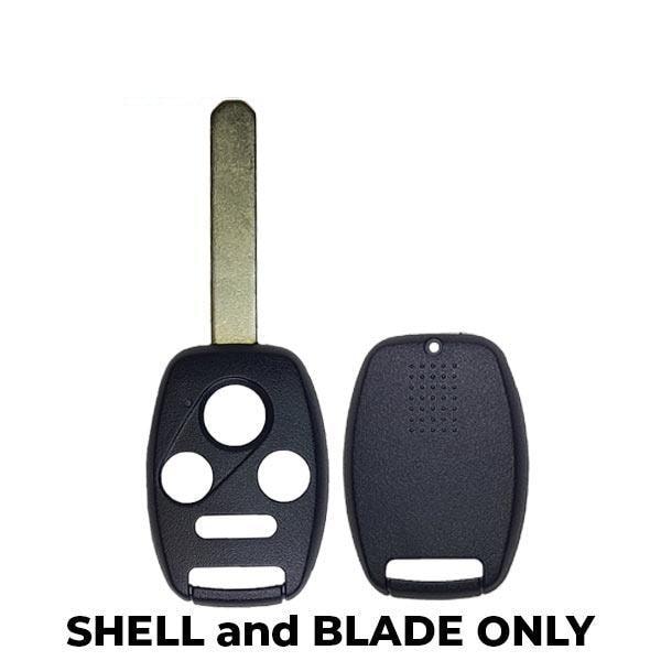 Keyless Factory KeylessFactory: HONDA RHK SHELL 4 BUTTON - WITH CHIP HOLDER RHS-HON-WCH-4 - main